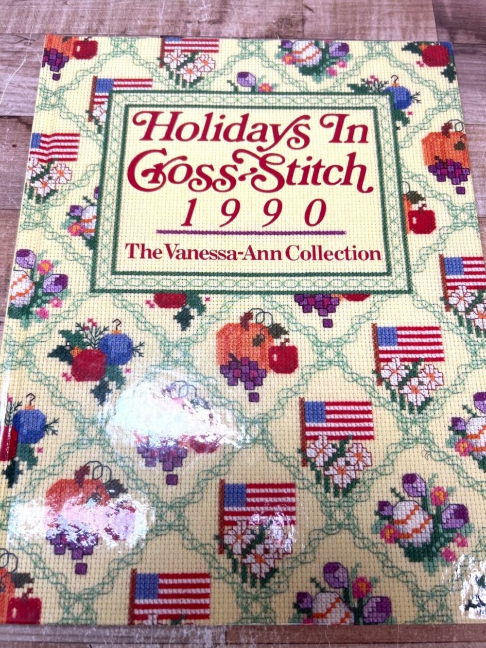 Holidays In Cross-Stitch 1990 Vanessa-Ann Collection Patterns Book